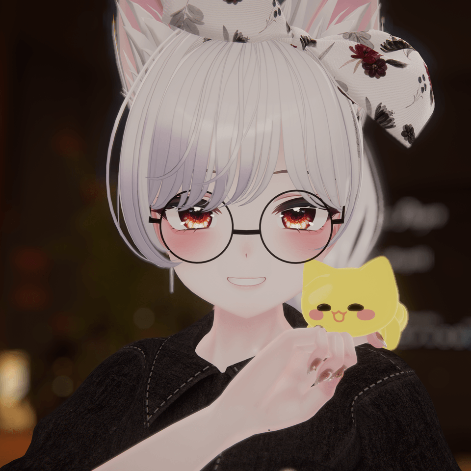 【VRChat 3D Accessories】 모찌냥 썸네일 5