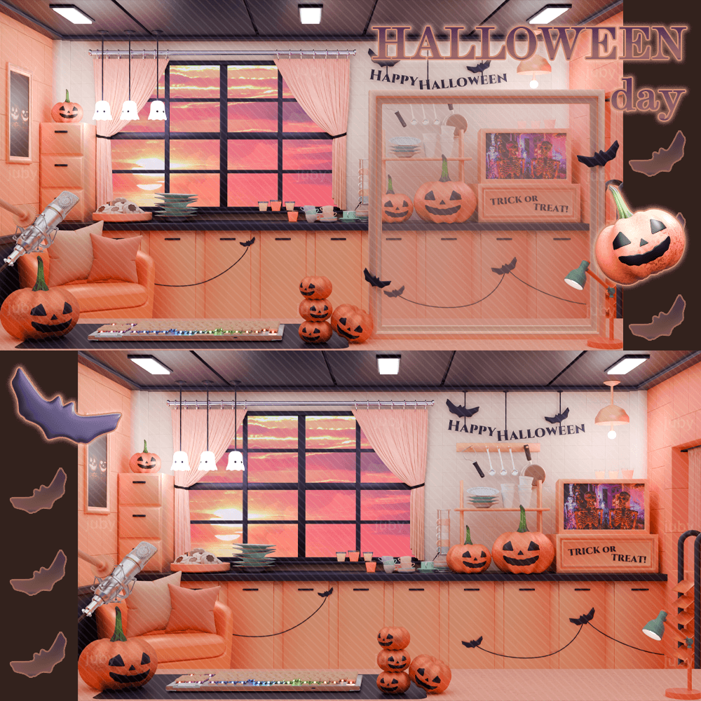 {Happy Halloween room}