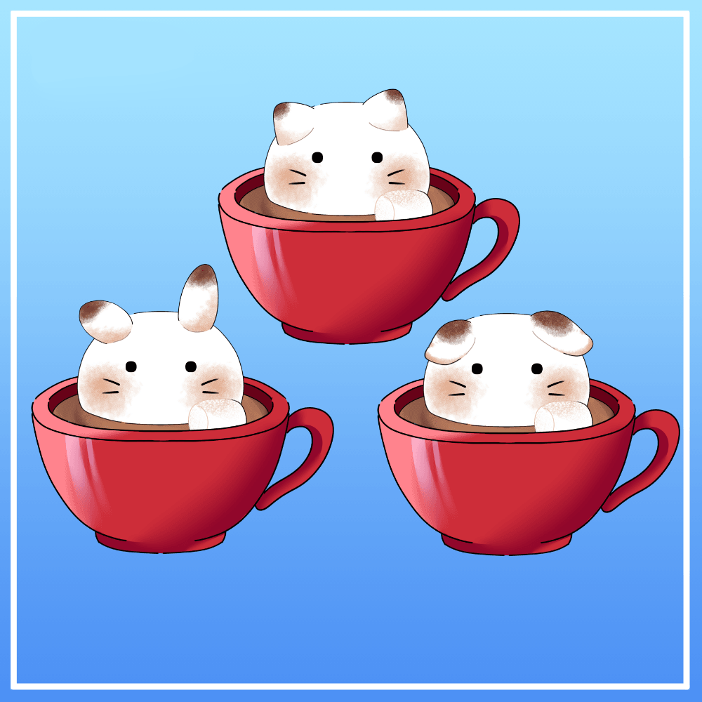 [Live2D item] marshmallow pet