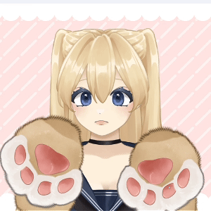 *한정 할인* [Live2D] Furryhand 핸드트래킹 에셋