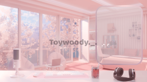 [방송 배경] Room_Blossoms (day & night) 썸네일 2