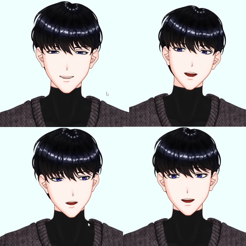 [무료배포] Live 2D 공용 버츄얼 모델 Model_C 썸네일 2