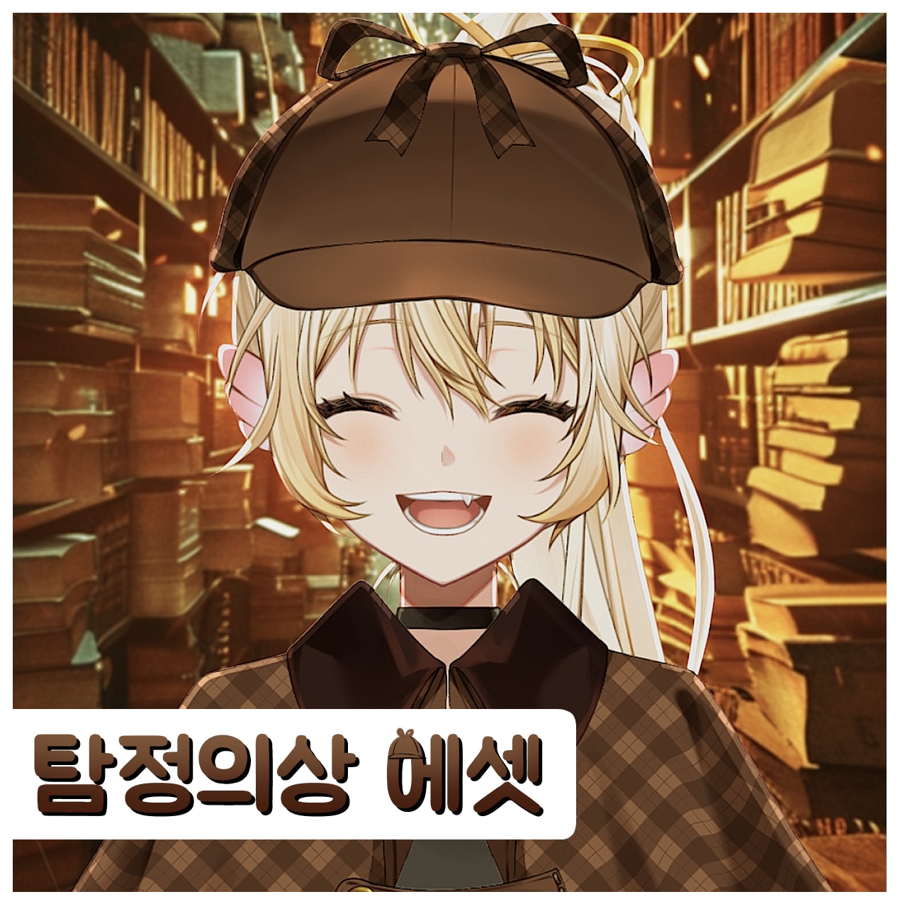 범인은 너야! 탐정 의상 세트